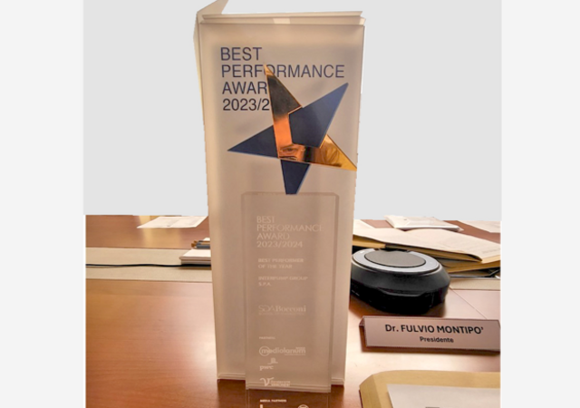 A Interpump Group il premio «Best Performer of the Year” della SDA Bocconi
